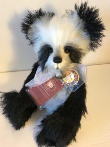 Charlie Mohair Year Bear 2016, tags