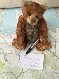 Charlie Bear Gulliver map