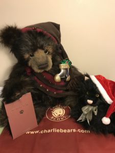 Charlie Bears Hogmanay & Stella Cat