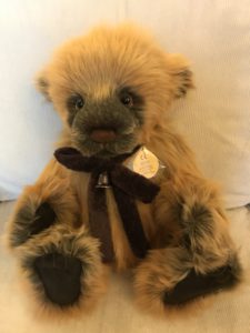 Charlie Bear Bobby Dazzler tag