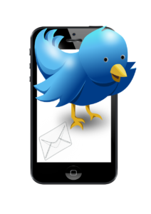 Twitter phone bird