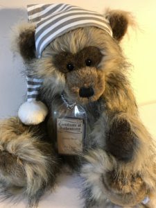 SUKI / Silver Tag® Bear JAMES, tag