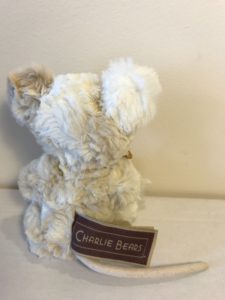 Charlie Bear Doc Mouse back