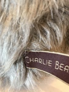 Charlie Year Bear 2011, fabric tags