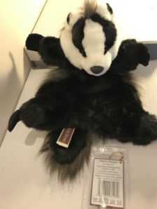 Charlie Bear Dachs Badger Puppet