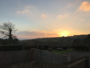 Pott Cott, Dartmoor Sunset