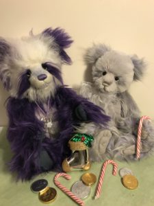 Charlie Bears Botticelli & Whisp xmas